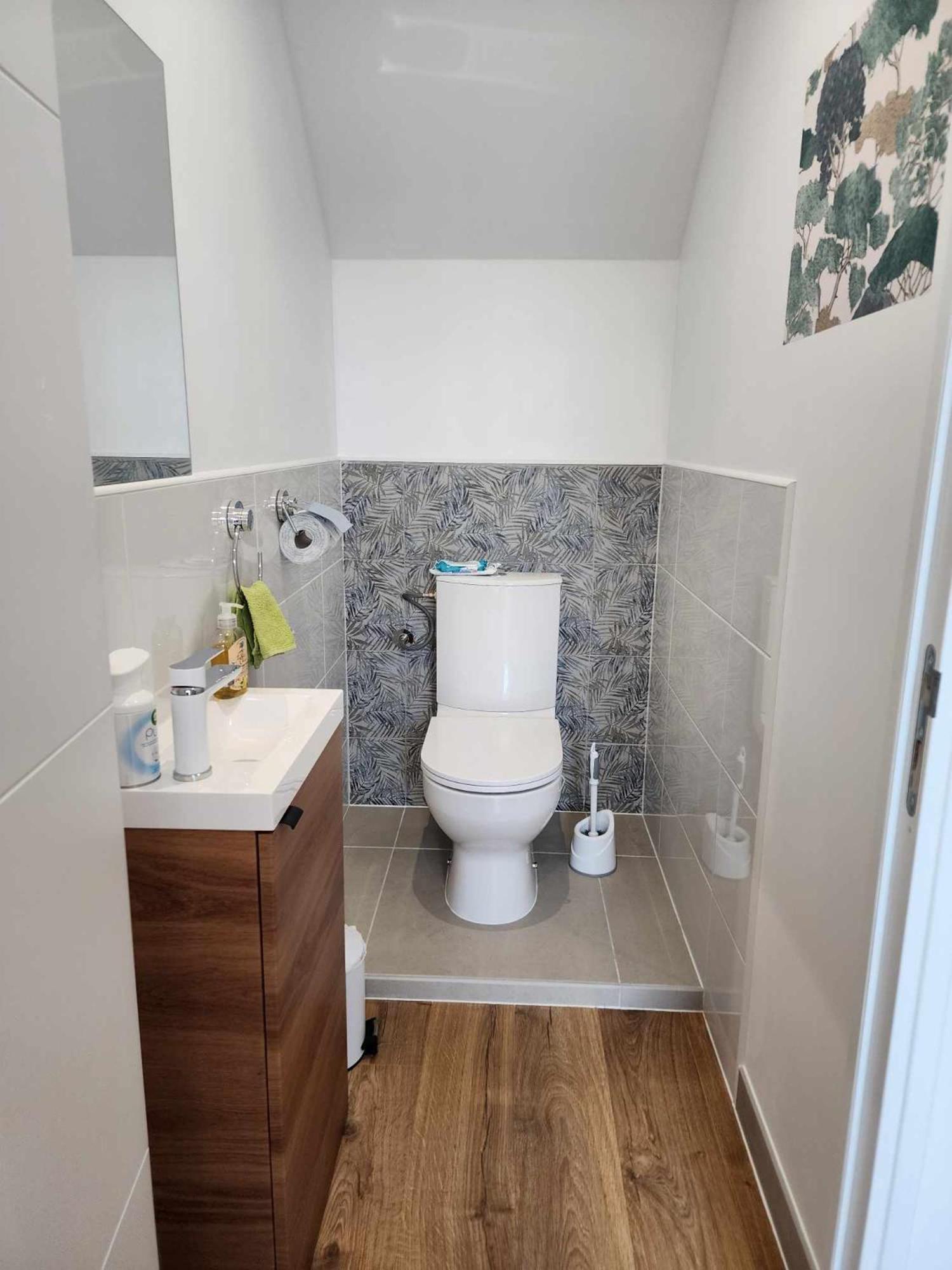 Chambre, Salle De Bain, Toilette, Salon Privatif Sainte Marie du Mont Bagian luar foto